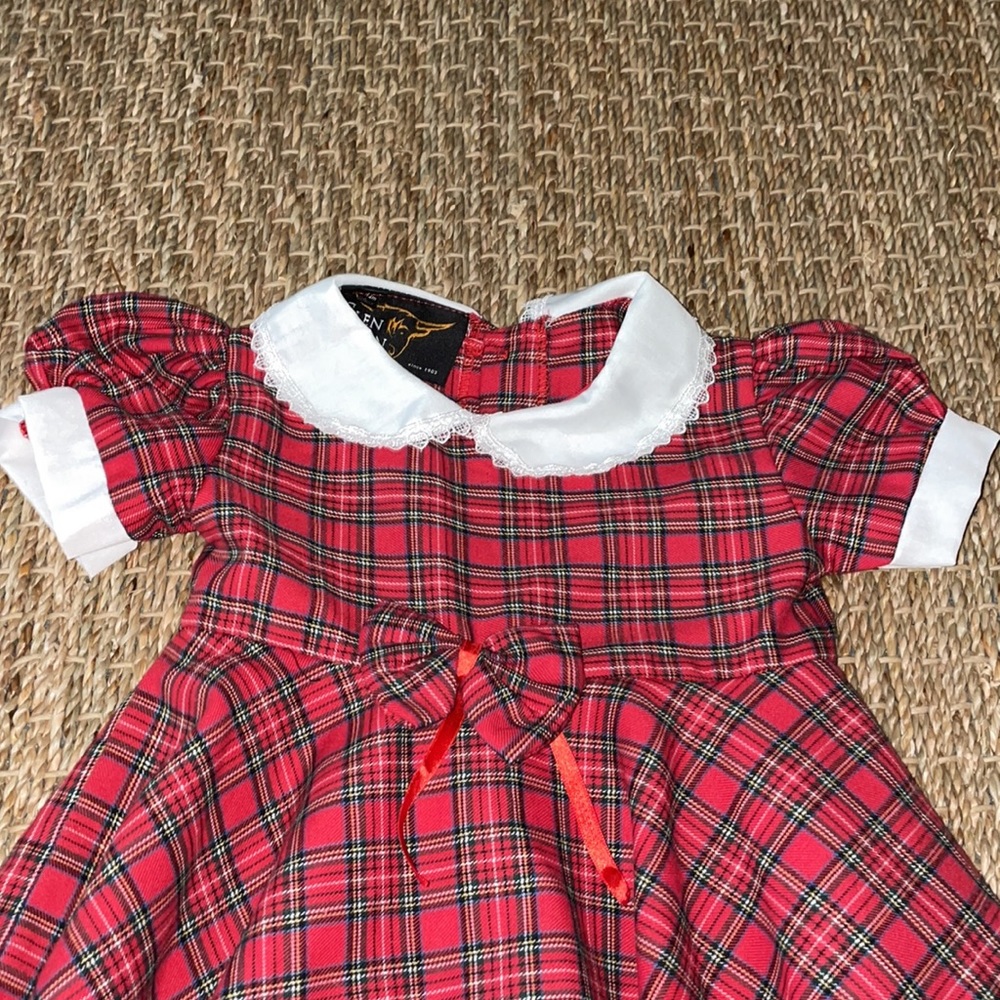 Glen Appin Plaid Baby Dress - Picture 4 of 8